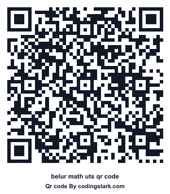 Belur Math UTS QR Code