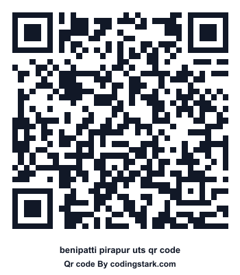 Benipatti Pirapur UTS QR Code