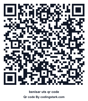 Benisar UTS QR Code