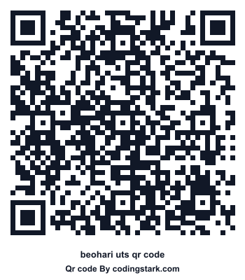 Beohari UTS QR Code