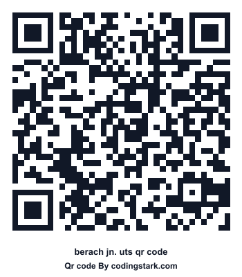 Berach Jn. UTS QR Code