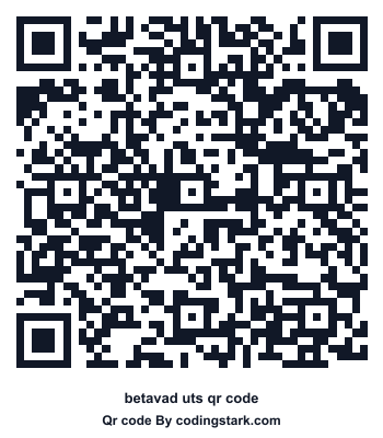 Betavad UTS QR Code
