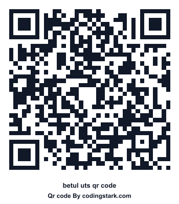 Betul UTS QR Code