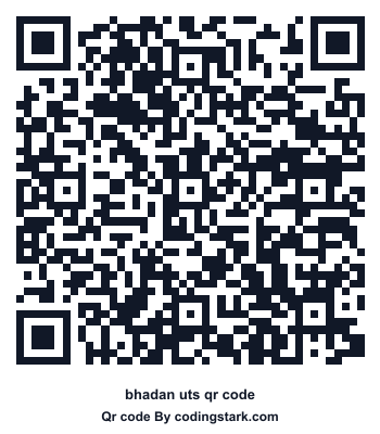 Bhadan UTS QR Code