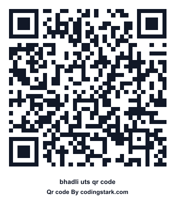 Bhadli UTS QR Code