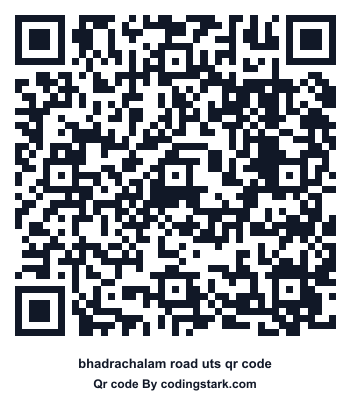 Bhadrachalam Road UTS QR Code