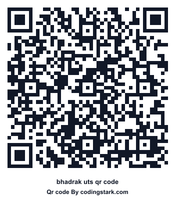 Bhadrak UTS QR Code