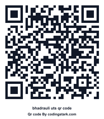 Bhadrauli UTS QR Code