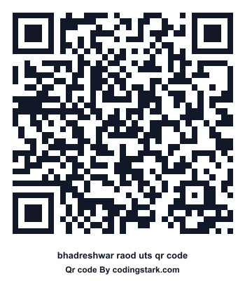 Bhadreshwar Raod UTS QR Code
