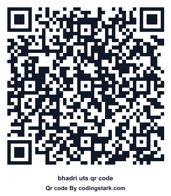 Bhadri UTS QR Code