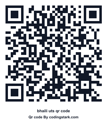 Bhaili UTS QR Code