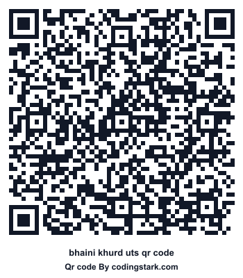 Bhaini Khurd UTS QR Code