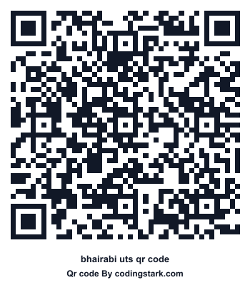 Bhairabi UTS QR Code