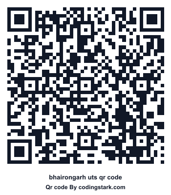 Bhairongarh UTS QR Code