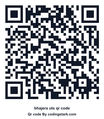 Bhajera UTS QR Code
