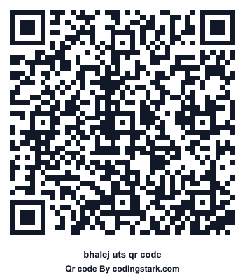 Bhalej UTS QR Code