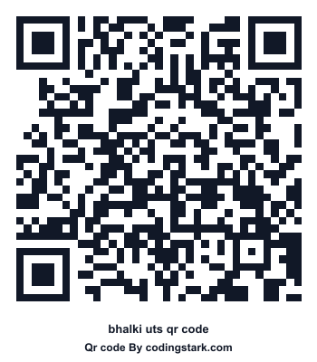 Bhalki UTS QR Code