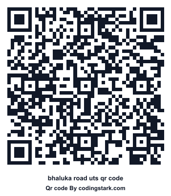 Bhaluka Road UTS QR Code