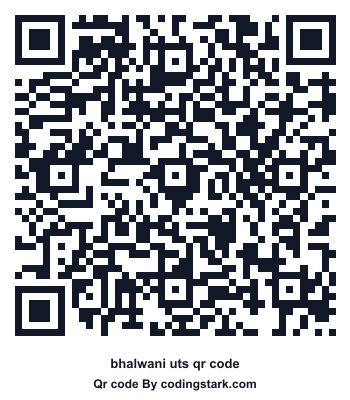 Bhalwani UTS QR Code