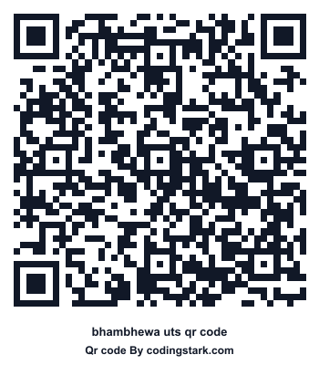 Bhambhewa UTS QR Code