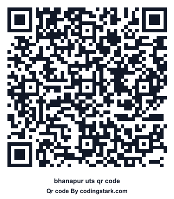 Bhanapur UTS QR Code