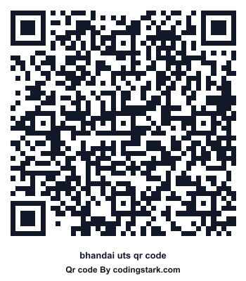 Bhandai UTS QR Code