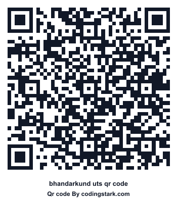 Bhandarkund UTS QR Code