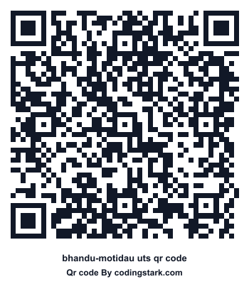 Bhandu-motidau UTS QR Code