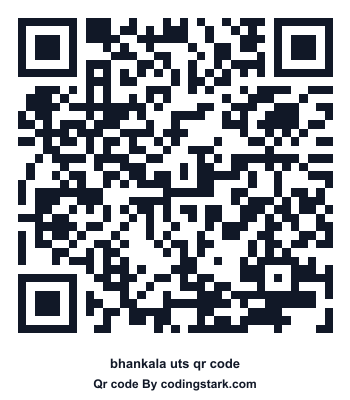 Bhankala UTS QR Code