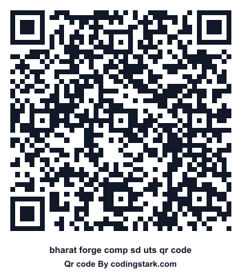 Bharat Forge Comp Sd UTS QR Code