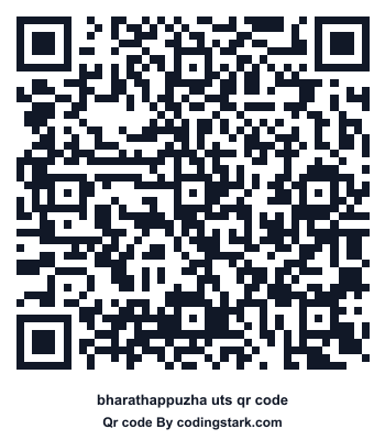 Bharathappuzha UTS QR Code