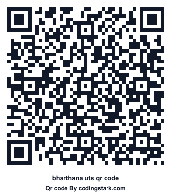 Bharthana UTS QR Code
