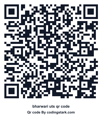 Bharwari UTS QR Code