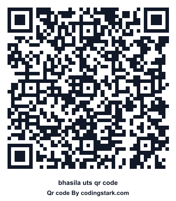 Bhasila UTS QR Code