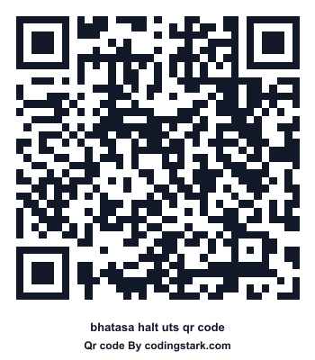 Bhatasa Halt UTS QR Code