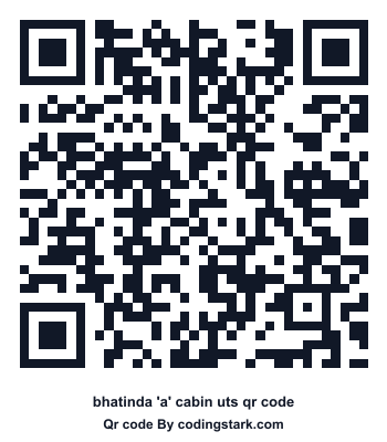 Bhatinda 'a' Cabin UTS QR Code