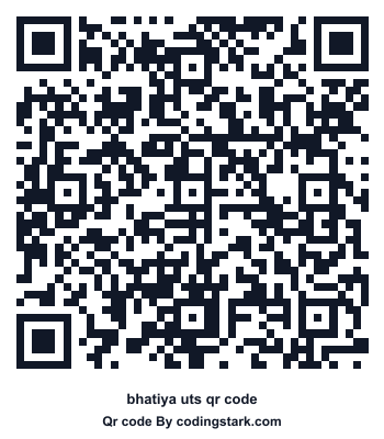 Bhatiya UTS QR Code