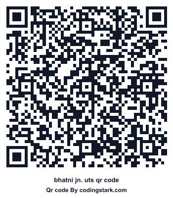 Bhatni Jn. UTS QR कोड