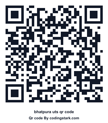 Bhatpura UTS QR Code