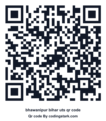 Bhawanipur Bihar UTS QR Code