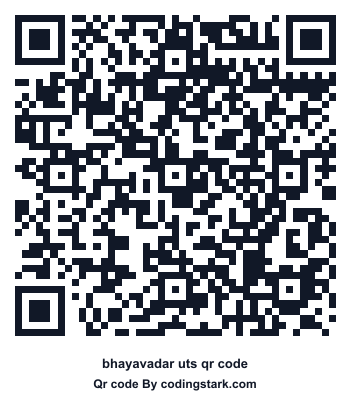 Bhayavadar UTS QR Code