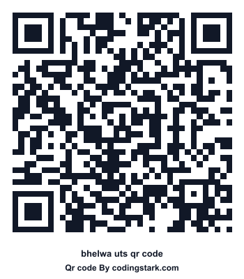 Bhelwa UTS QR Code