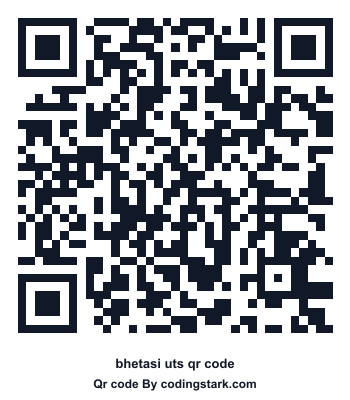 Bhetasi UTS QR Code
