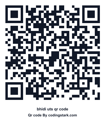Bhidi UTS QR Code