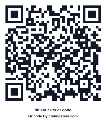Bhiknur UTS QR Code
