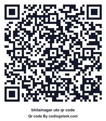 Bhilainagar UTS QR Code