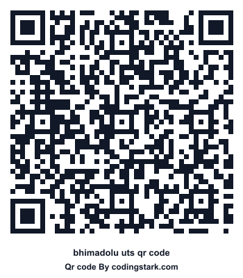 Bhimadolu UTS QR Code