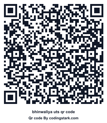 Bhinwaliya UTS QR कोड