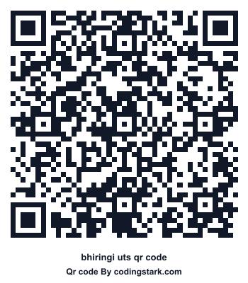 Bhiringi UTS QR Code