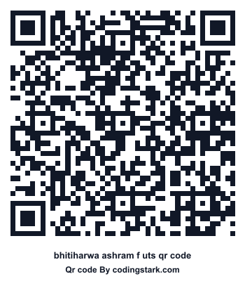 Bhitiharwa Ashram F UTS QR Code
